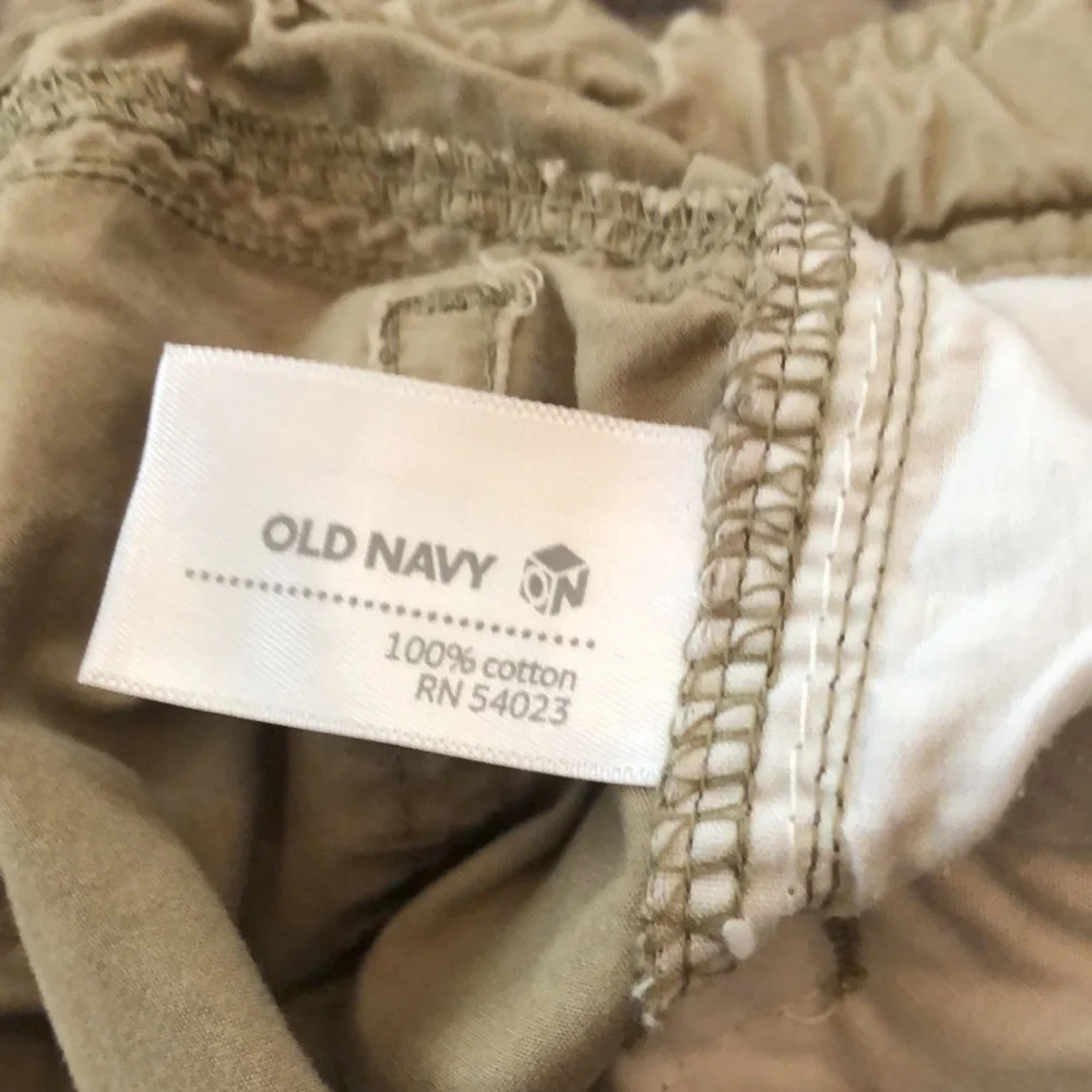 Old Navy Light Olive Green 4 Picket Convertible Pants Size 2T